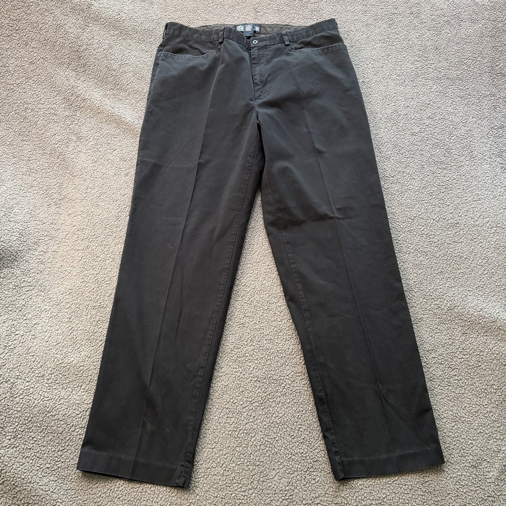 Polo Ralph Lauren Classic Fit Black Chino Pants 100% Cotton Men's 38x32 Casual